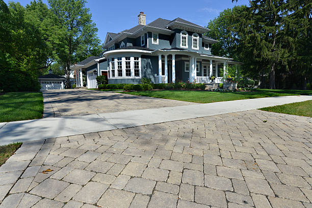 Residential Paver Driveway in Annetta, TX
